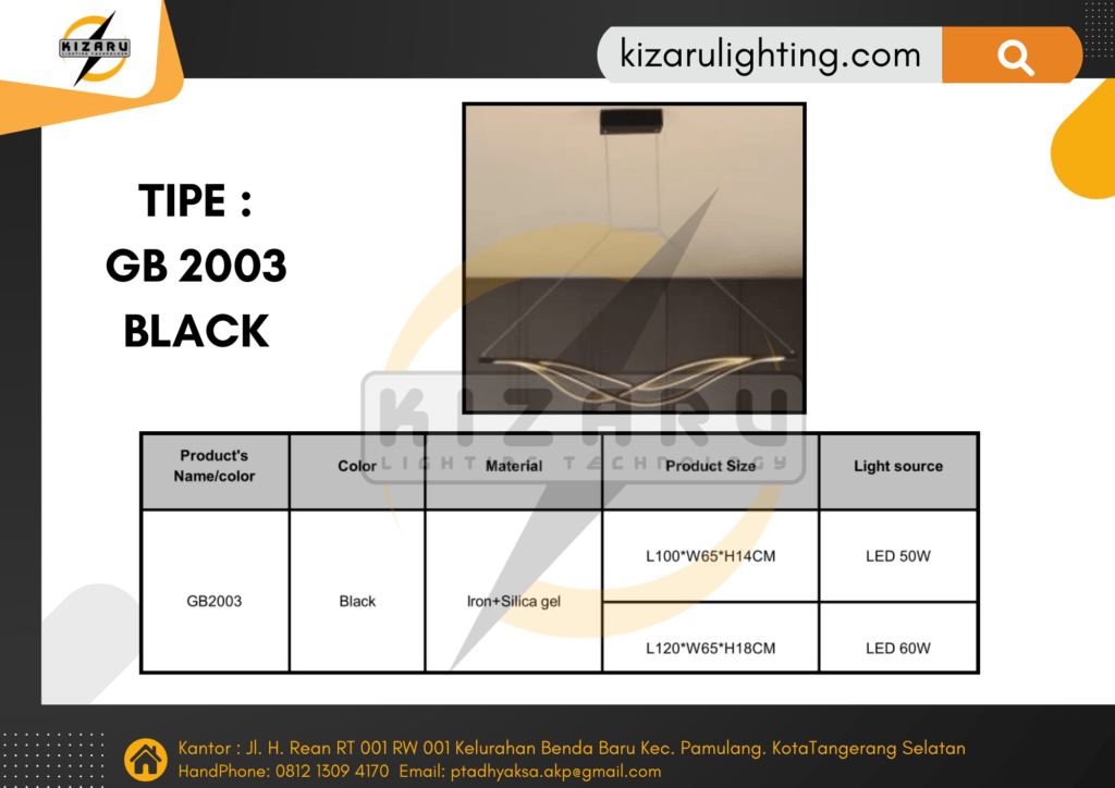 KIZARU CHANDELIER LIGHT