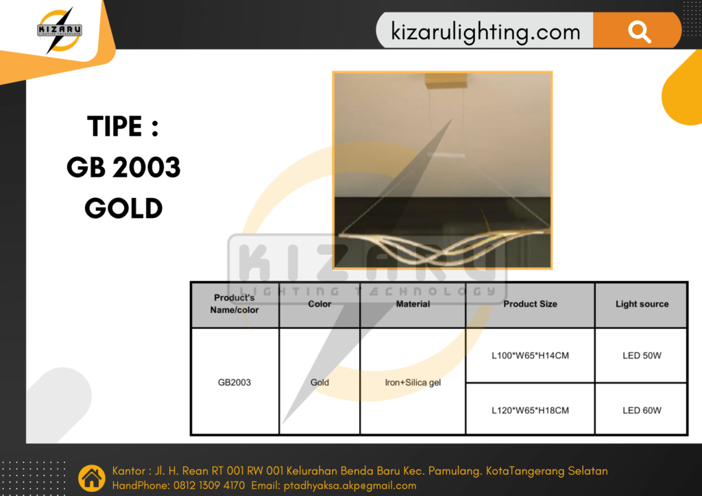 KIZARU CHANDELIER LIGHT