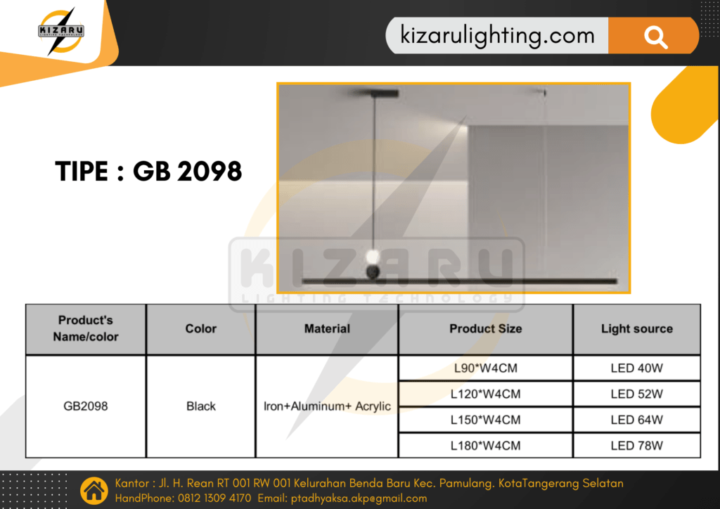 KIZARU CHANDELIER LIGHT