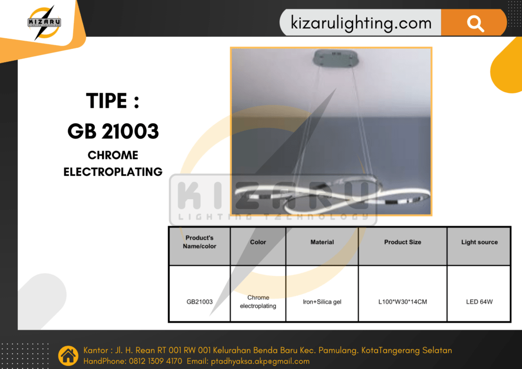 KIZARU CHANDELIER LIGHT