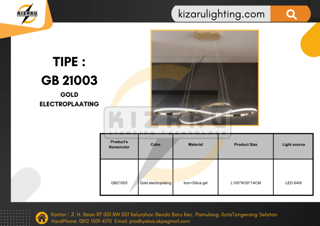 KIZARU CHANDELIER LIGHT