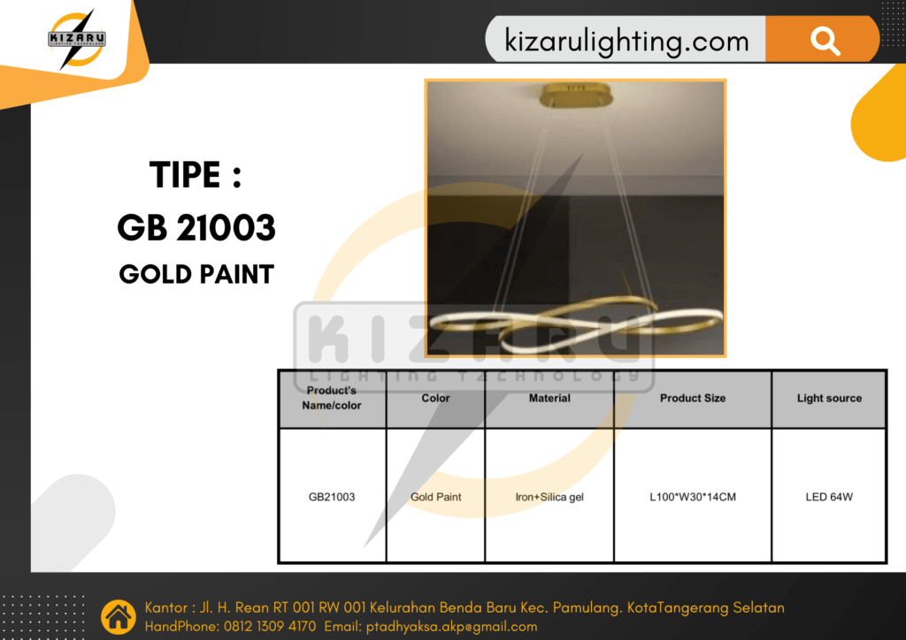 KIZARU CHANDELIER LIGHT