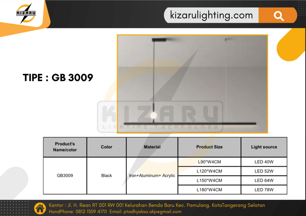 KIZARU CHANDELIER LIGHT