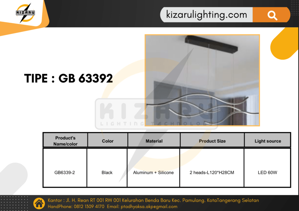 KIZARU CHANDELIER LIGHT