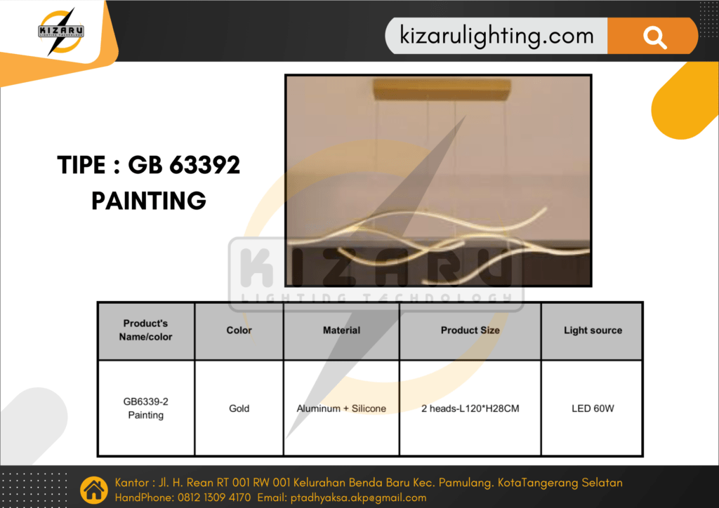 KIZARU CHANDELIER LIGHT