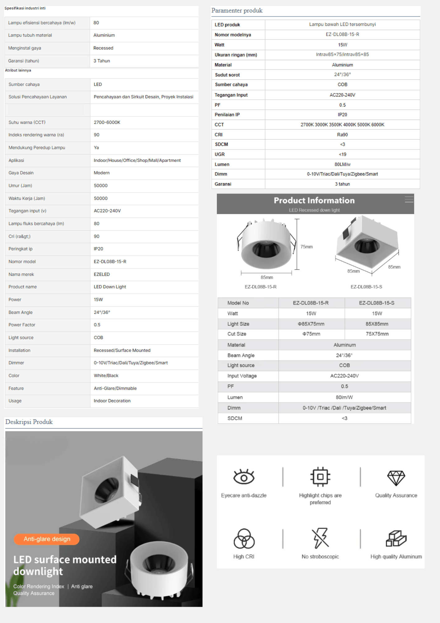 #kizarulighting #kizarupowerbar #lighting #powerbar #kizarulinearlight #kizarudownlight #kizaruoutbow #lampucob #kizarulampucob TIPE : EZ DL08B 8